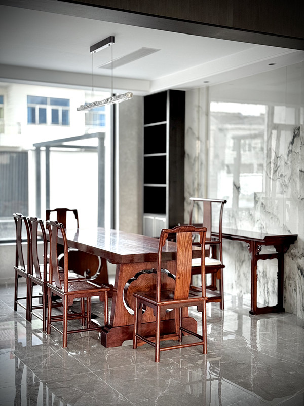 云头架墩大茶桌